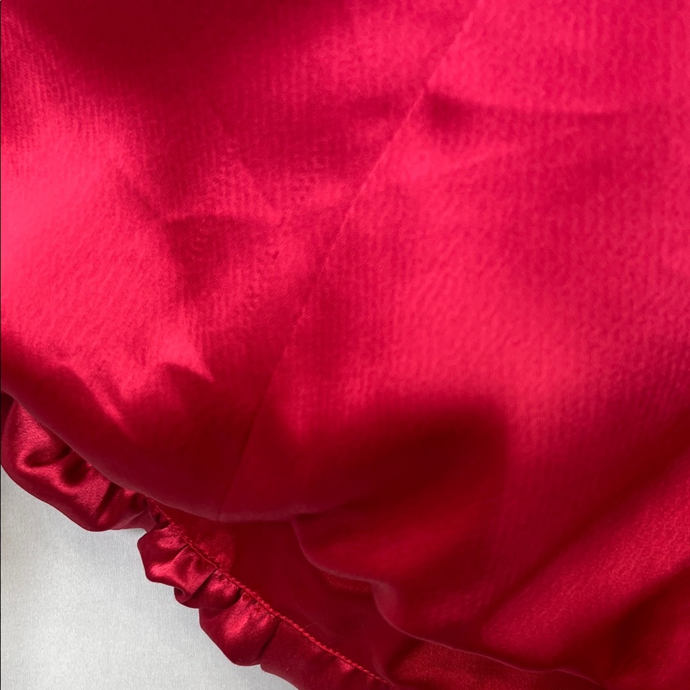 ABS Allen Schwartz Formal Satin Low Back Dress - Size 2 - Picture 6 of 8